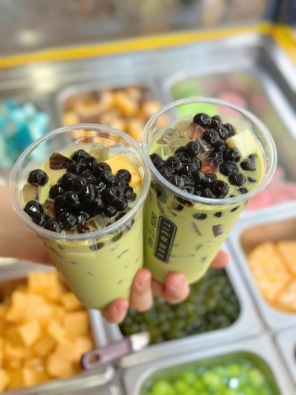 TRÀ SỮA THÁI XANH BEEKIT